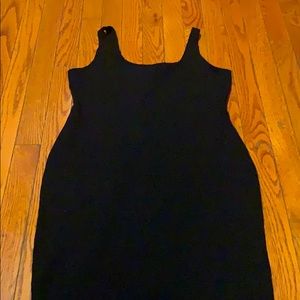Simple black dress